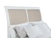 Coaster Fine Furniture 223471Q Bexhill - Upholstered Queen Panel Bed - White