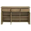Coaster Fine Furniture 193615 Adina - 2-Door Sideboard Server - Distressed Light Brown