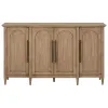 Liberty Furniture 2239-AC1000 Pavilion - 4 Door Accent Cabinet - Natural