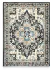 Ashley Furniture R407061 Leningston - 8' x 10' Washable Rug - Black / Cream / Blue