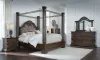 Ashley Furniture B947B11 Ashley Furniture B947B11 Maylee - California King Canopy Bed - Dark Brown