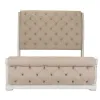 Liberty Furniture 520-BR-KUSL Liberty Furniture 520-BR-KUSL Abbey Park - King Upholstered Sleigh Bed - Antique White
