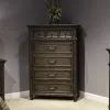 Liberty Furniture 297-BR-KPBDMC Liberty Furniture 297-BR-KPBDMC Paradise Valley - 4 Piece Bedroom Set (King Panel Bed, Dresser & Mirror, Chest) - Saddle Brown