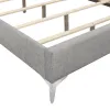 New Classic 00-3365G-100 New Classic 00-3365G-100 Huxley - 6/6 King Bed - Gray