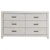 CoasterEveryday 207053 Brantford - 6-Drawer Dresser - Coastal White