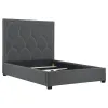 CoasterElevations 315900Q Bowfield - Upholstered Queen Panel Bed - Charcoal