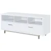 CoasterEssence 701972 Casey - 2-Drawer Engineered Wood TV Stand - White