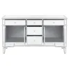 CoasterElevations 950849 Duchess - 5-Drawer Mirrored Storage Accent Cabinet - Silver