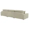Coaster Fine Furniture 509899-SET Blaine - Upholstered Reversible Chaise Sectional Sofa - Sand
