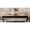 Furniture of America CM5913-BR Kebbyll - Bridge - Antique Black / Natural Tone
