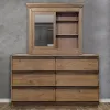 Furniture of America CM7623D Coimbra - Dresser - Rustic Natural Tone