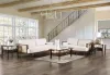 Furniture of America CM9982-LV Alesund - Loveseat - Beige / Walnut