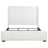 Coaster Fine Furniture 306051KW Natasha - Upholstered California King Bed - Cream