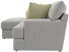 Jackson Furniture Industries 2340/75/42-28 Jackson Furniture Industries 2340/75/42-28 Stockbridge - 2 Piece Sofa Chaise With Comfort Coil Seating And 6 Accent Pillows Included (Left Side Facing Chaise) - Slate