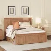 Intercon OP-BR-5850K3-TAU-C Oak Park - King Captain's Bed With 6 Drawers - Taupe
