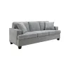Intercon SY-SF-BWN84-GPH-C Baldwin - Sofa With 2 Pillows - Dalton Graphite