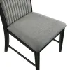 New Classic D1434-20 Skyline - Dining Side Chair (Set of 2) - Onyx