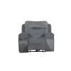 New Classic U5427-12P2-GRY Teddy - Recliner With Power Headrest & Footrest - Gray
