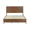 Liberty Furniture 604-BR-QPL Liberty Furniture 604-BR-QPL Century Modern - Queen Platform Bed - Walnut