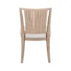 Liberty Furniture 611-C9001S Sheridan Pointe - Corded Back Side Chair - Vintage Natural