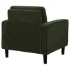Coaster Fine Furniture 511216 Ruth - Fabric Upholstered Track Arm Accent Chair - Matcha Green