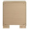 Coaster Fine Furniture 223112 Arielle - 2-Drawer Bedroom Nightstand With Casters - Light Oak