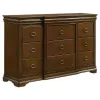 Coaster Fine Furniture 205303 Garland - 11-Drawer Bedroom Dresser Cabinet - Brown Cherry