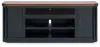 Ashley Furniture W402-68 Landocken - XL TV Stand W/Fireplace Option - Brown / Blue