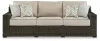 Ashley Furniture P784-838 Coastline Bay - Sofa With Cushion - Brown