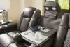 Ashley Furniture 36602/15/18 Ashley Furniture 36602/15/18 Fyne-Dyme - 2 Pc. - Power Reclining Sofa, Power Reclining Loveseat - Shadow