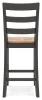 Ashley Furniture D396-124 Gesthaven - Barstool (Set of 2) - Natural / Brown