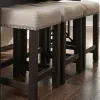 Liberty Furniture 422-OT9001 Heatherbrook - Upholstered Console Stool - Charcoal & Ash
