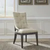 Liberty Furniture 615-C6501S-B Liberty Furniture 615-C6501S-B Americana Farmhouse - Upholstered Shelter Side Chair - Beige / Black