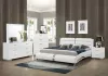 CoasterEssence 300345Q-S5 Jeremaine - Queen 5 Piece Bedroom Set - White