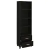 CoasterEssence 700882 Lewes - 4-Shelf Engineered Wood Media Tower - Cappuccino