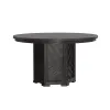 Samuel Lawrence Furniture S964-DR-K1 Lenox - Round Dining Table - Black