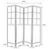 Coaster Fine Furniture 960123 Edwards - 4-Panel Room Divider Folding Shoji Screen - Natural