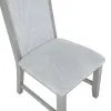 New Classic D2442-20 Fiona - Dining Side Chair (Set of 2) - Mist Gray