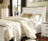 Ashley Furniture B267-57 Ashley Furniture B267-57 Willowton - Queen Panel Headboard - Whitewash