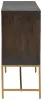 Ashley Furniture A4000316 Elinmore - Accent Cabinet - Brown / Gold Finish