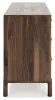 Ashley Furniture EB3660-231 Ashley Furniture EB3660-231 Calverson - Six Drawer Dresser - Medium - Mocha