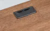 Ashley Furniture H664H2 Wildenauer - Home Office Desk And Return - Brown / Black