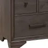 Samuel Lawrence Furniture S462-450 Granite Falls - 3-Drawer Youth Nightstand With Usb - Brown