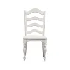 Liberty Furniture 244-C2000S Liberty Furniture 244-C2000S Magnolia Manor - Ladder Back Side Chair - Antique White