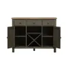 Liberty Furniture 62-SR4836 Lindsey Farm - Server - Gray & Sandstone