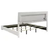 CoasterEssence 203500KW-S5 Felicity - 5 Piece California King Bedroom Set With LED - White High Gloss