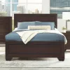 CoasterEveryday 204391KE Kauffman - Wood Eastern King Panel Bed - Dark Cocoa