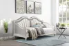 Coaster Fine Furniture 360121 Evangeline - Upholstered Twin Daybed - Silver Oak