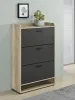 CoasterEveryday 950404 Denia - 3-Tier Engineered Wood Shoe Cabinet - Gray