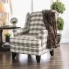 Furniture of America SM8280-CH Christine - Chair - Beige